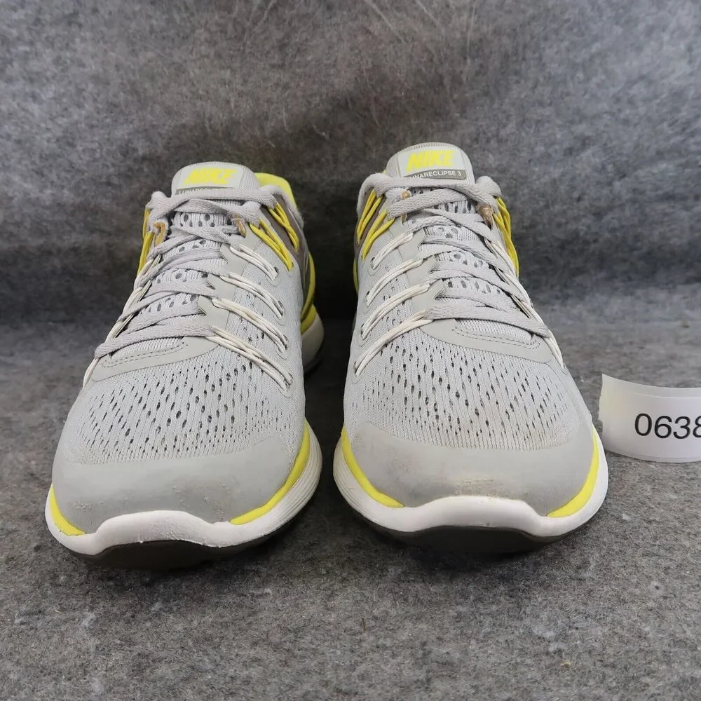 Nike Shoes Womens 7.5 Sneaker Athletic Lunareclipse 3 Running Cross Trainer Grey